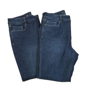 Soft Surroundings Women's Blue Jeans Size 10T 2 Pair